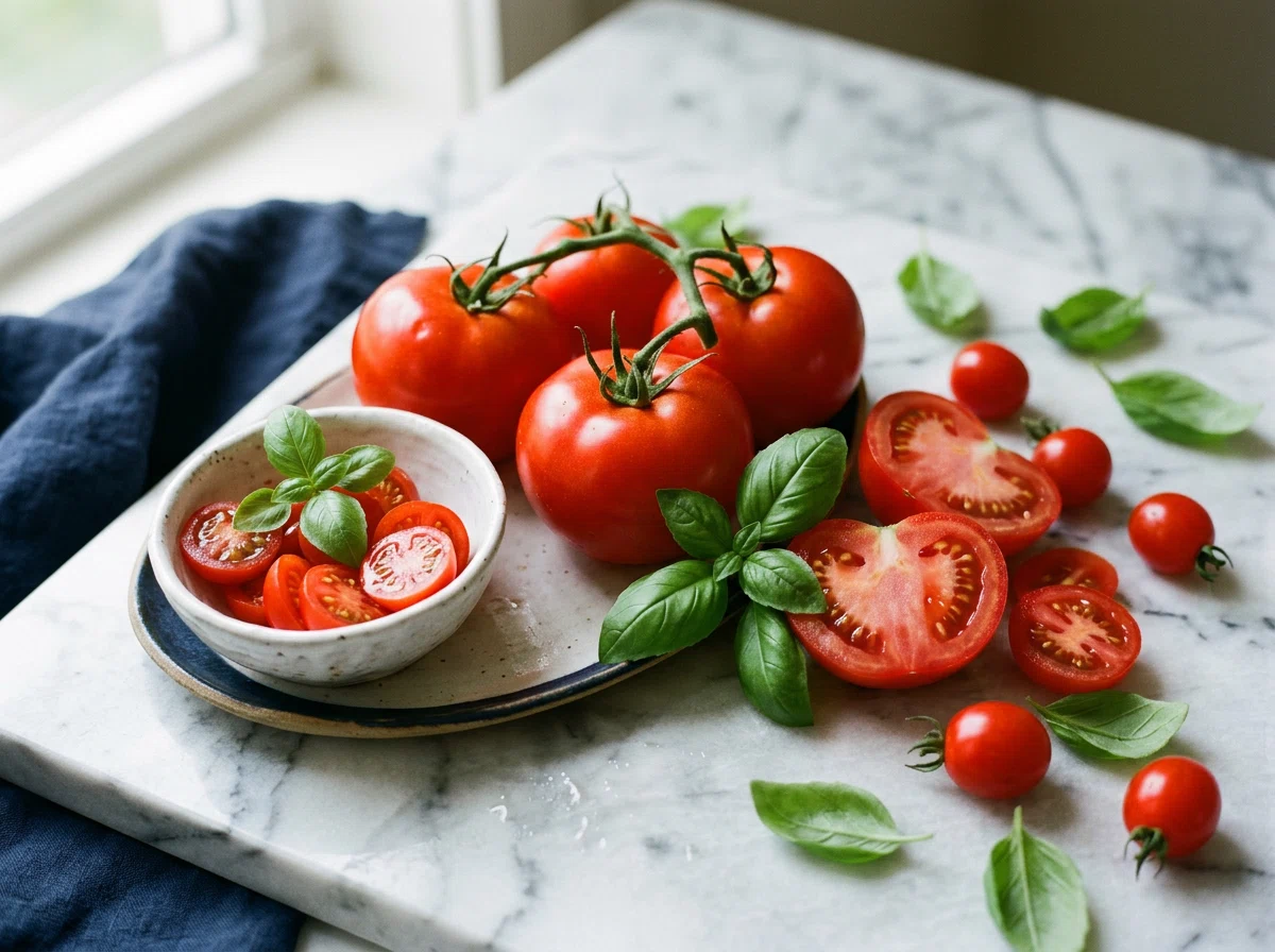 Lycopene from fresh red tomatoes - men's wellness capsules with zinc and lycopene